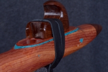 Eastern Red Cedar Native American Flute, Minor, Mid G-4, #R2La (4)